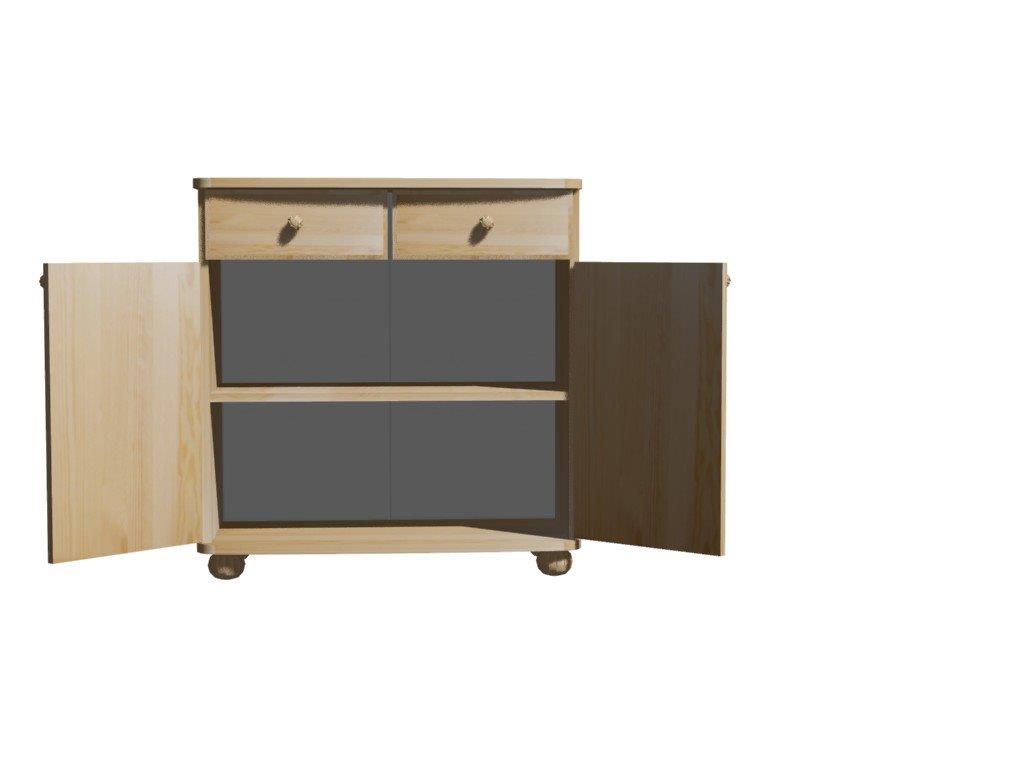 С полками и ящиками комод Норд 100 (низ буфета Норд 100)