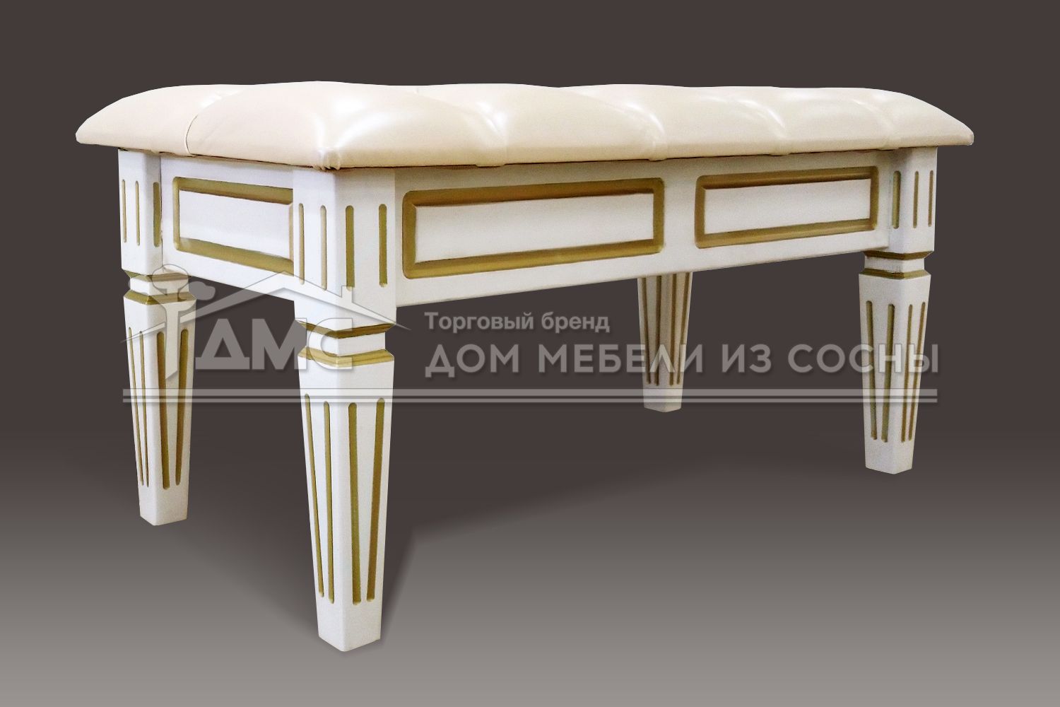 Банкетка с каретной стяжкой