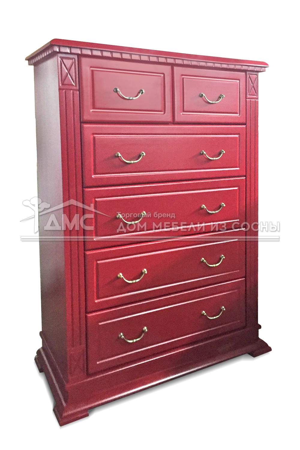 Комод Флоренция 6 ящиков