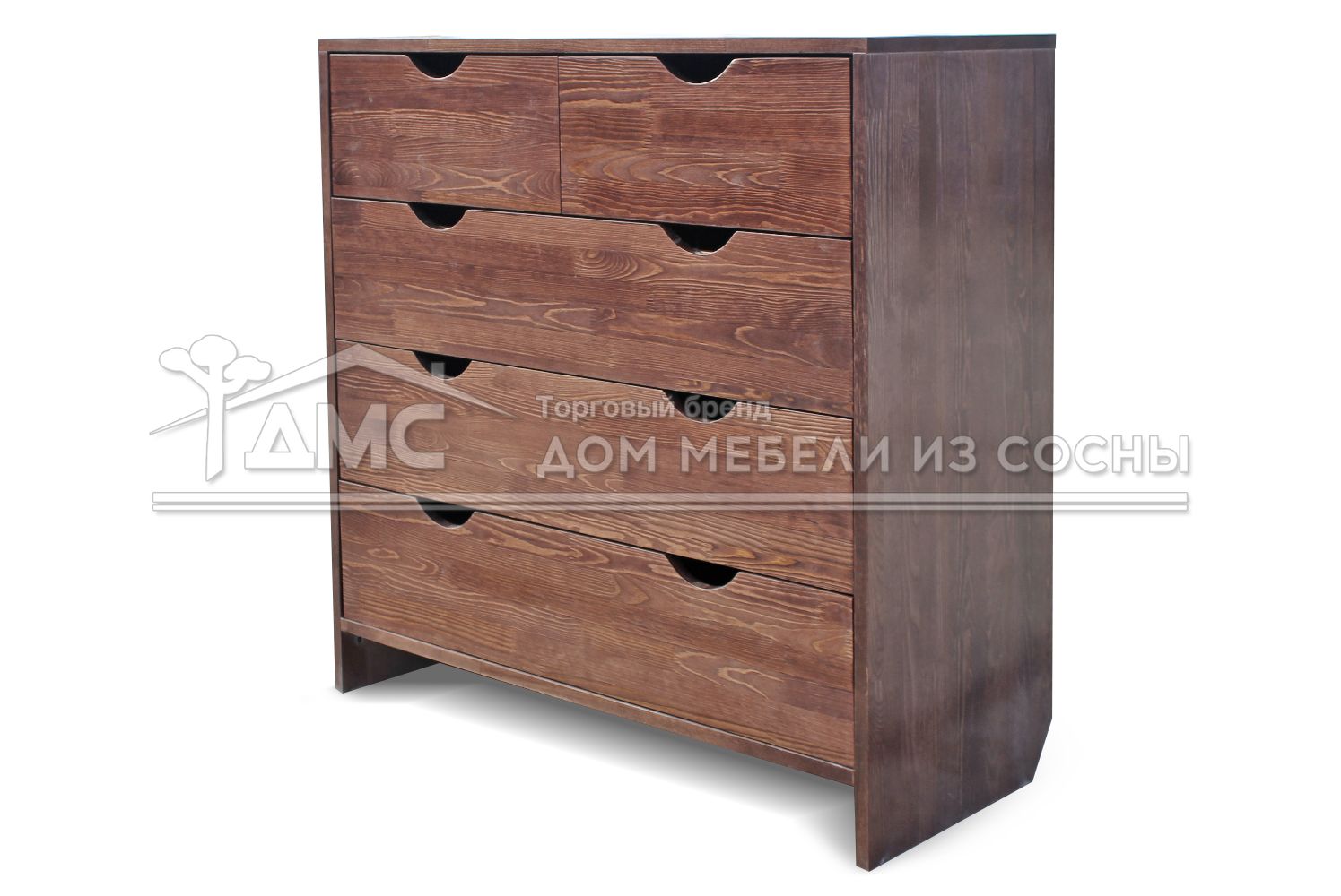 Комод с 5 ящиками массив сосны Икеа