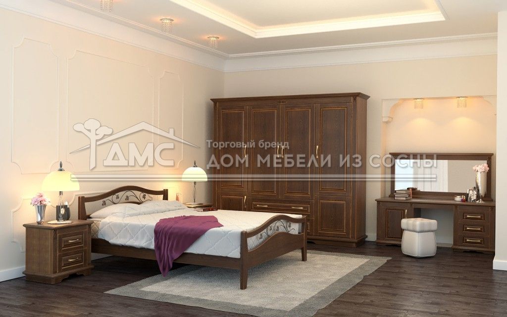 Кровать Алиса (ковка) 1200х2000