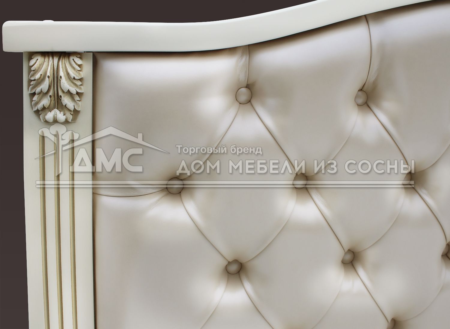 Кровать Кливия с мягкой спинкой 1400х2000