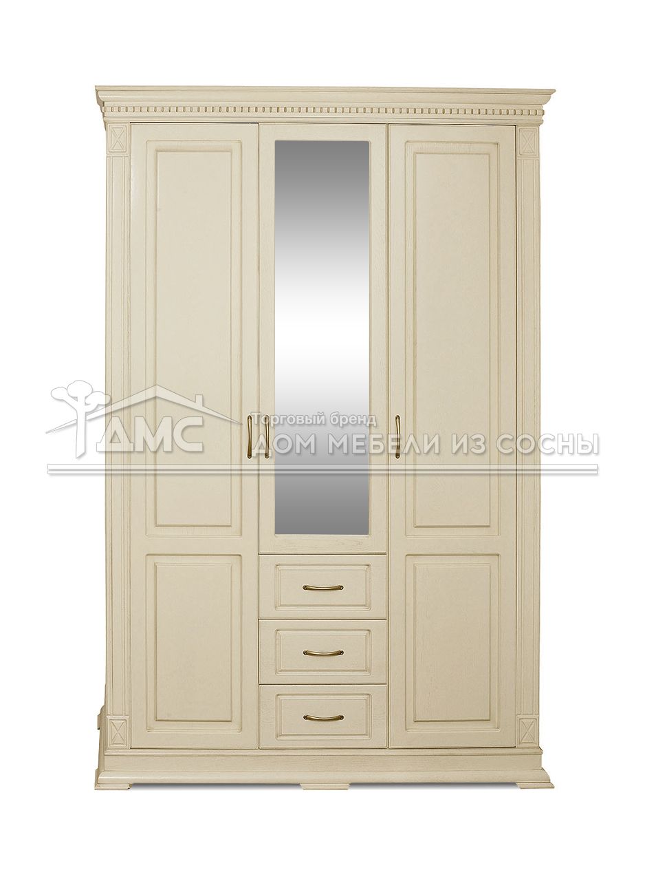 Шкаф 3-х створчатый Флоренция
