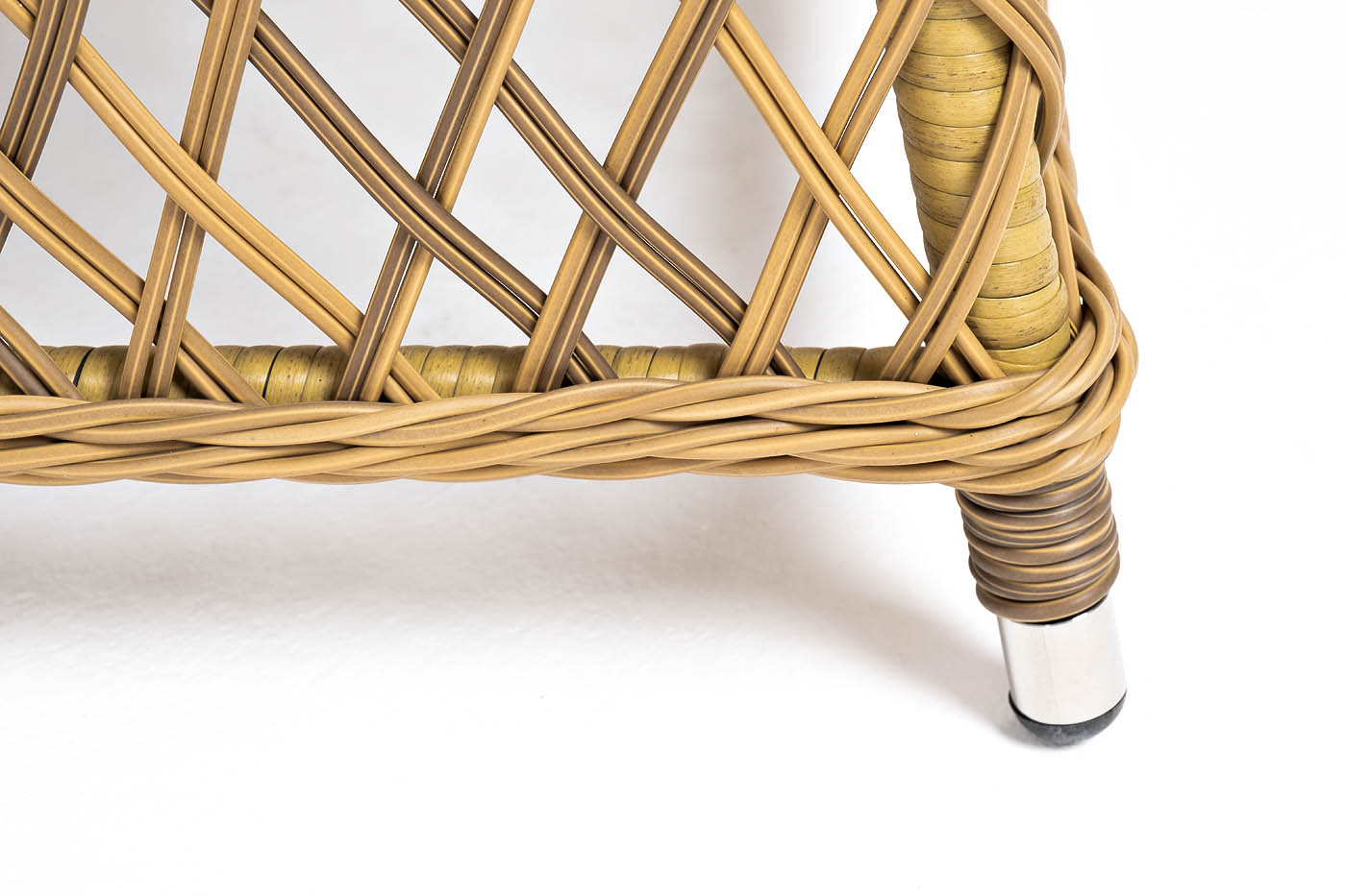 "Эспреззо–80 L" обеденная группа плетеная, цвет соломенный