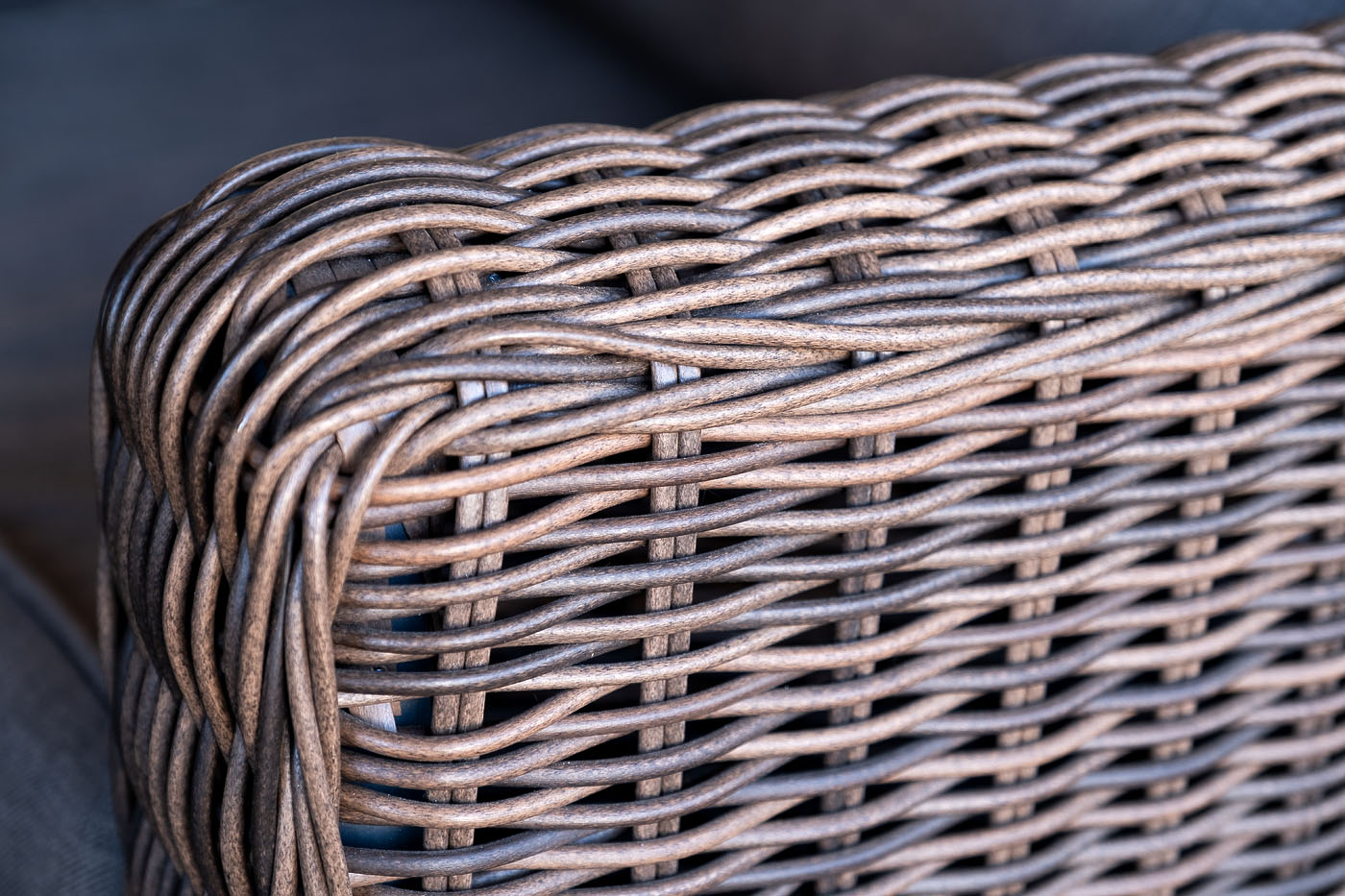 "Копаннини" кресло из искусственного ротанга, цвет коричневый