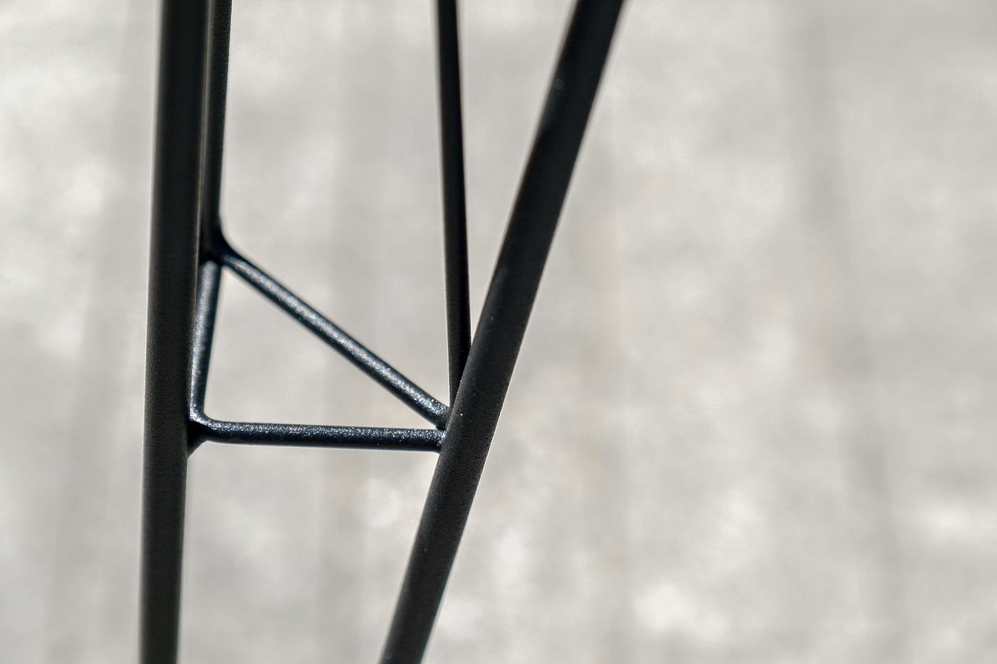 "Руссенто" обеденный стол из HPL 150х80см, цвет "черный мрамор"