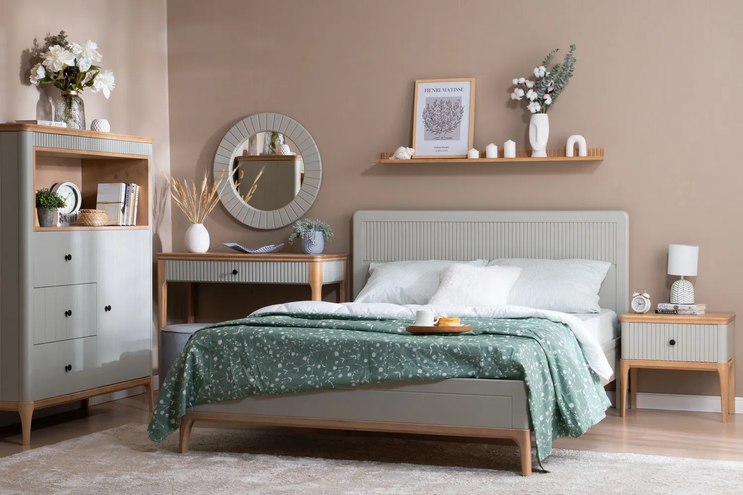 Кровать из дерева Грета №1 1400х2000