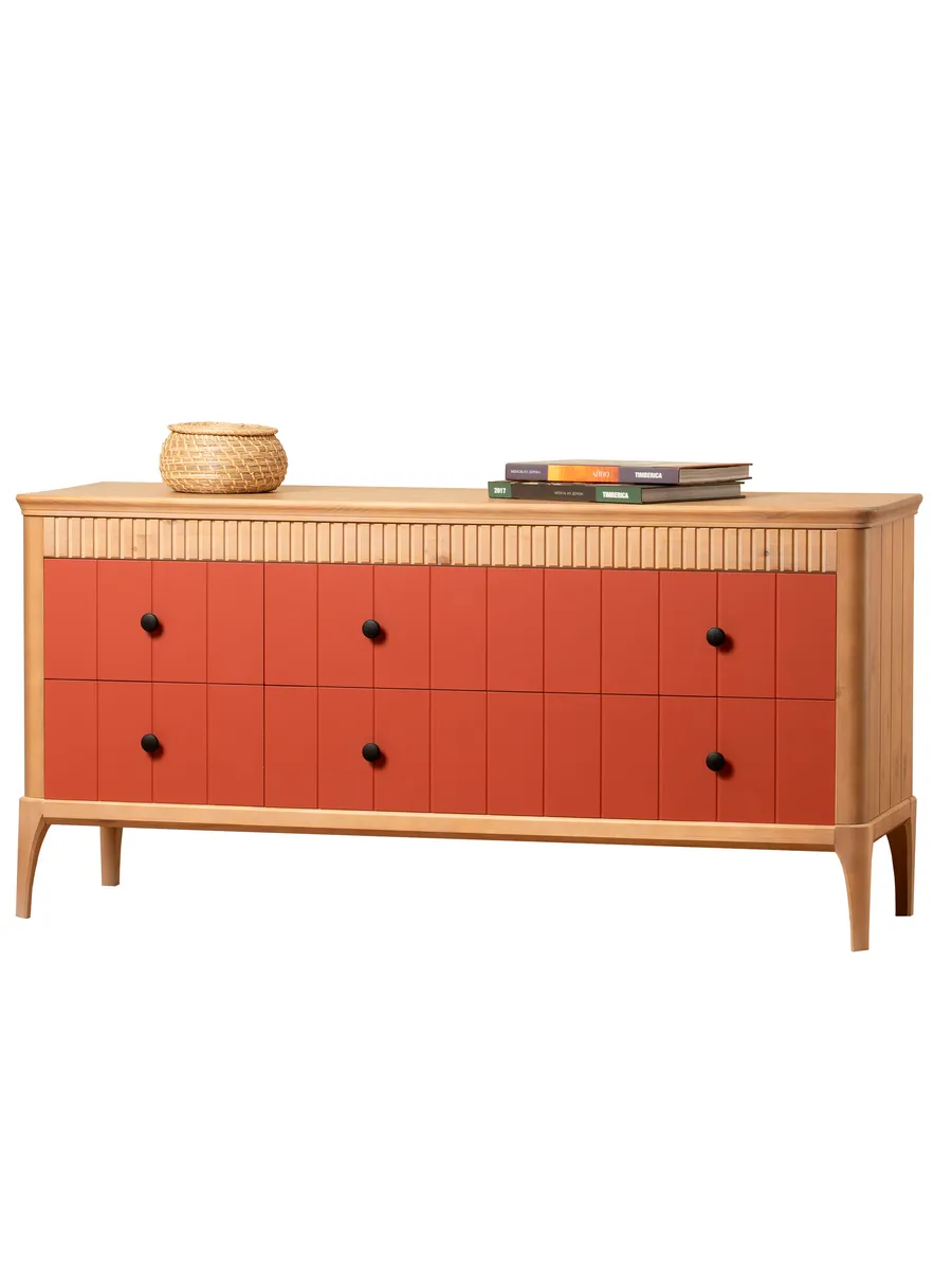 Тумба ТВ массив сосны Грета №4-140