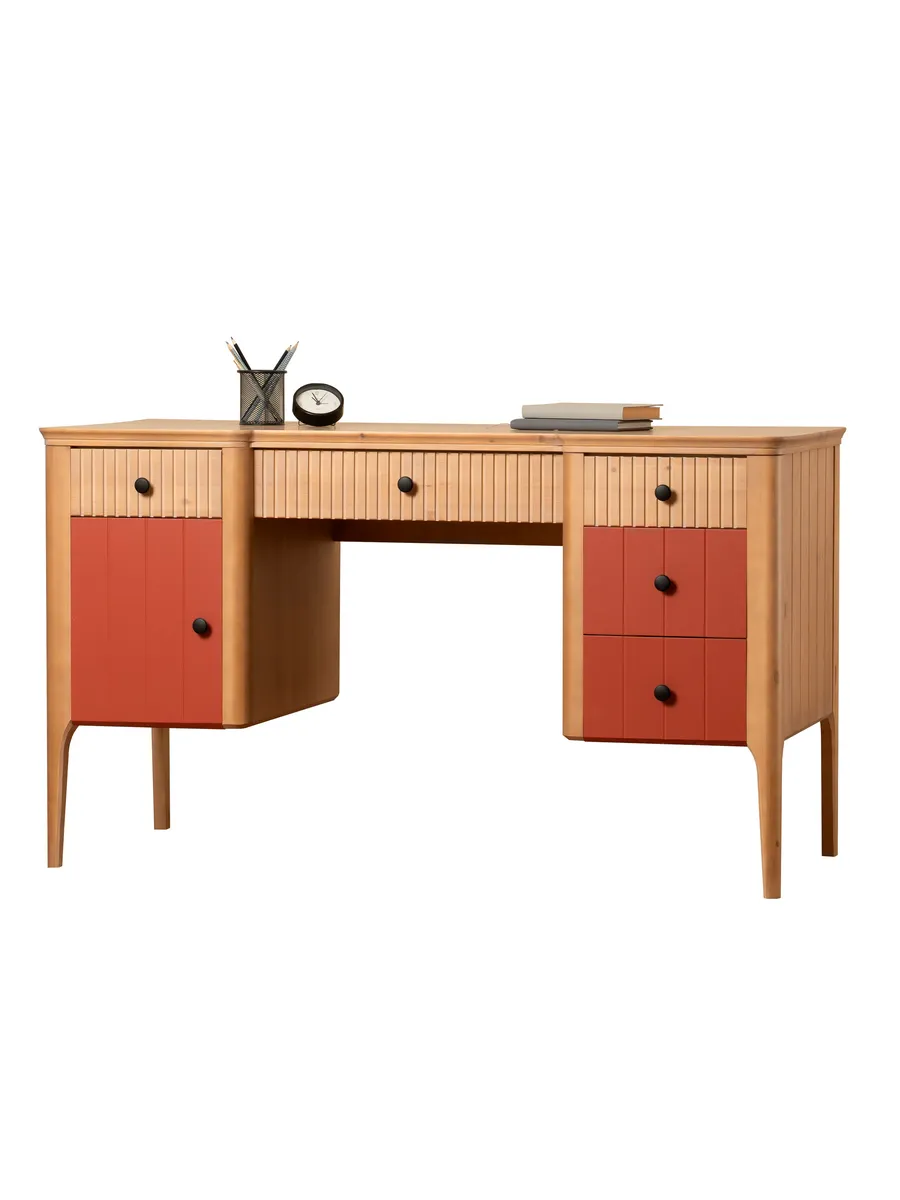 Стол письменный массив сосны Грета №3