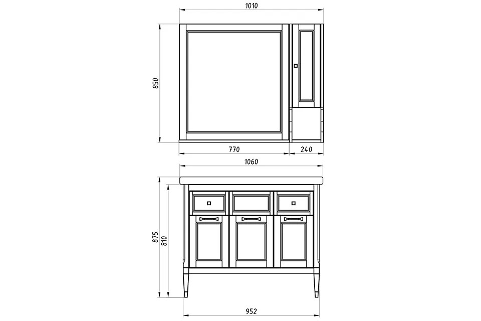 Подстолье Гранда 105